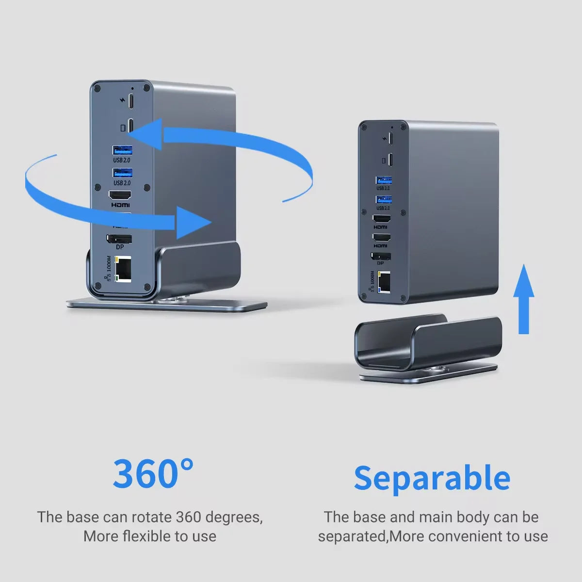 15 in 1 USB-C Docking Station