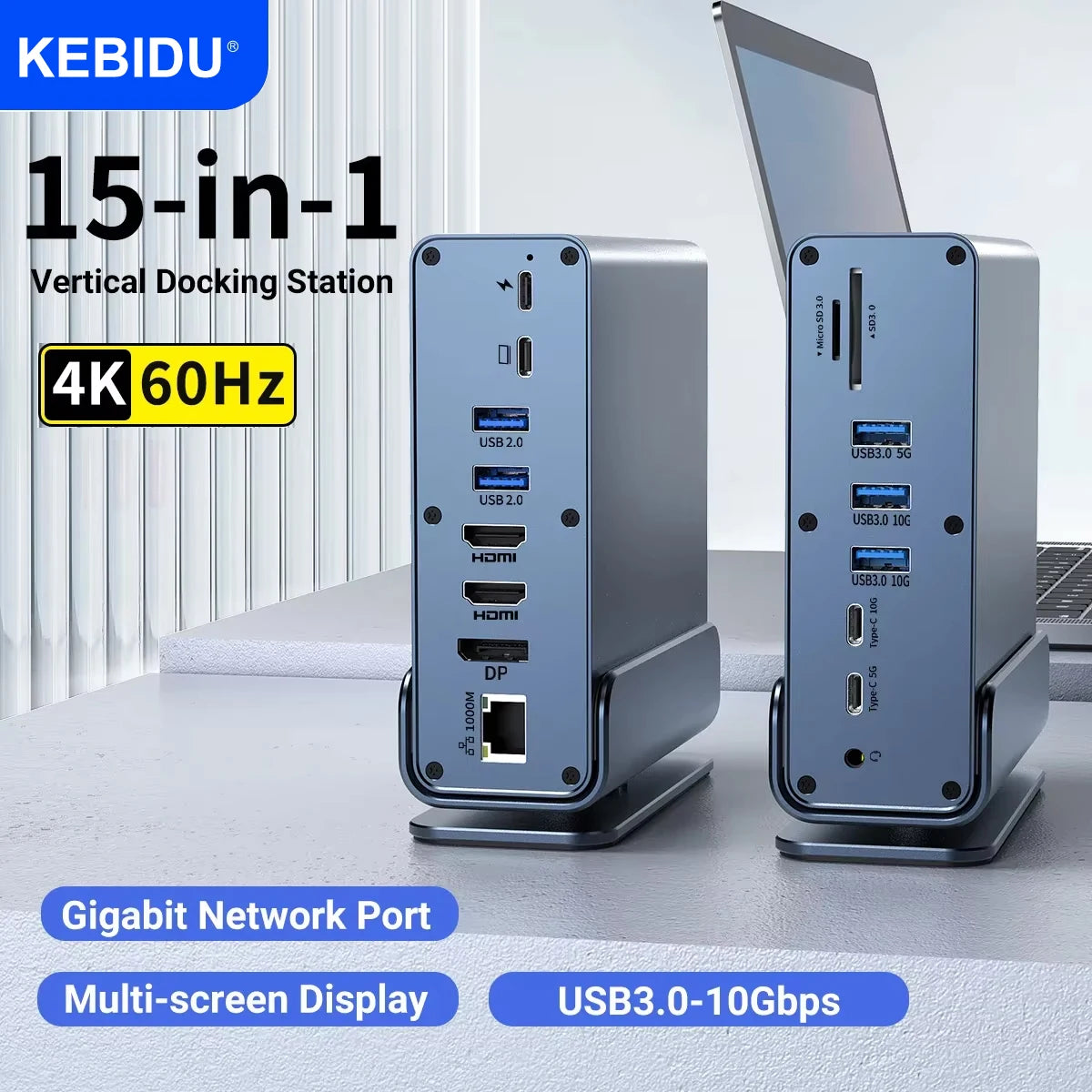 15 in 1 USB-C Docking Station