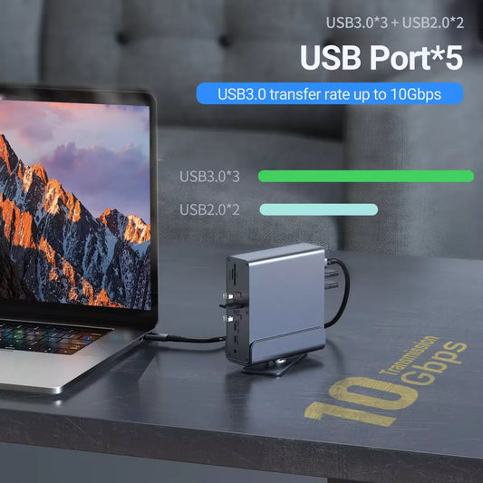 15 in 1 USB-C Docking Station